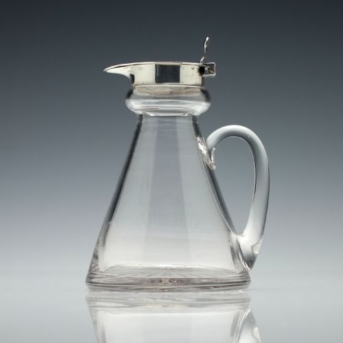 HAMILTON INCHES EDINBURGH SILVER MOUNTED WHISKY NOGGIN C1937 - ADDITIONAL PHOTO 1