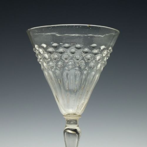 fig 1. Rare 17th Century Wine Glass c1680