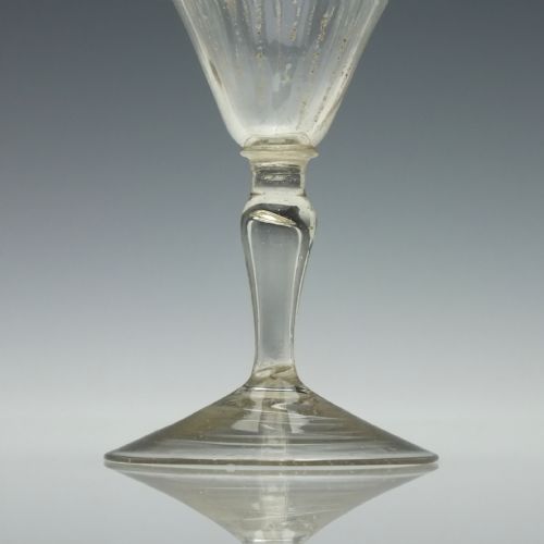 fig 2. Rare 17th Century Wine Glass c1680