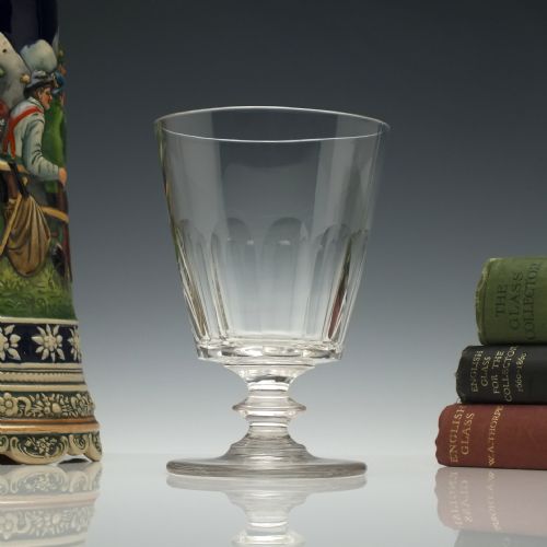 large 19th century georgian glass rummer c1820 - CATEGORY: ANTIQUE GLASS - DATED REGENCY