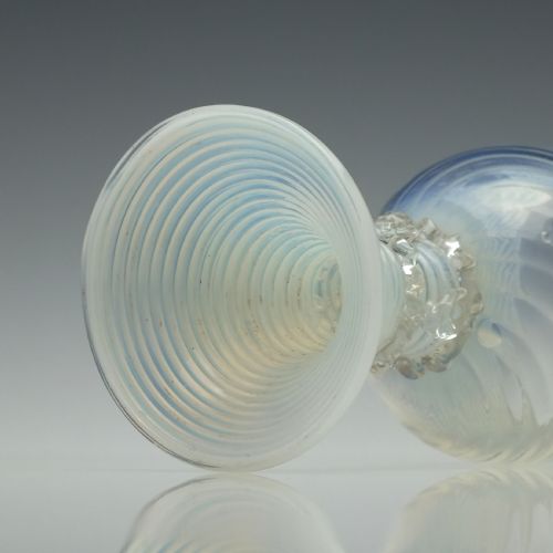PAIR OF WRYTHEN MOULDED GLASS ROEMERS C1890 - ADDITIONAL PHOTO 6