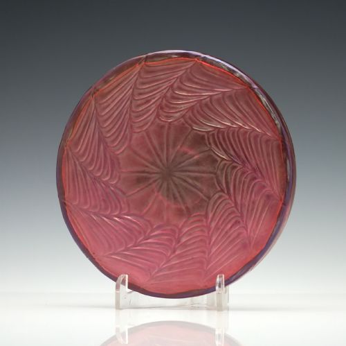 LOETZ IRIDESCENT GLASS INKWELL C1910 - ADDITIONAL PHOTO 6