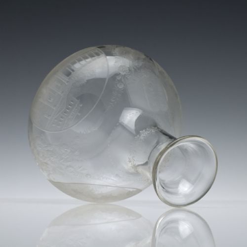 ENGRAVED GLASS SPA CARAFE C1850 - ADDITIONAL PHOTO 6