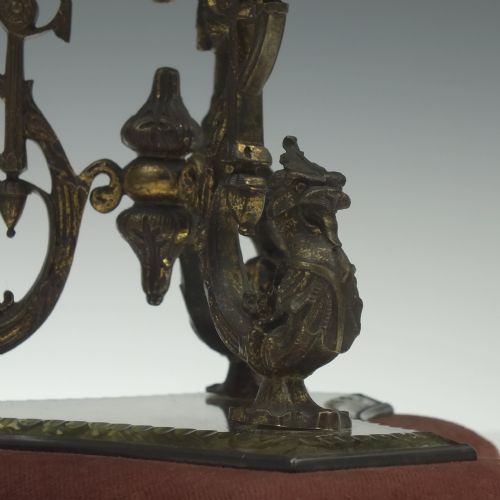 LARGE VICTORIAN STEVENS WILLIAMS DUPLEX OIL LAMP C1880 - ADDITIONAL PHOTO 10