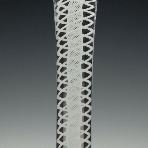 IRISH DOUBLE SERIES OPAQUE TWIST CORDIAL GLASS C1760 - ADDITIONAL PHOTO 4