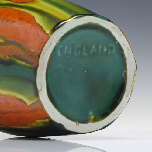 ART NOUVEAU POTTERY VASE C1885 - ADDITIONAL PHOTO 6