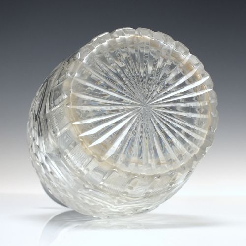 GEORGIAN ANGLO IRISH PRUSSIAN GLASS DECANTER C1820 - ADDITIONAL PHOTO 1