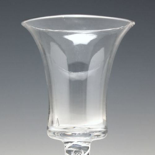 GEORGIAN MIXED TWIST WINE GLASS C1760 - ADDITIONAL PHOTO 4