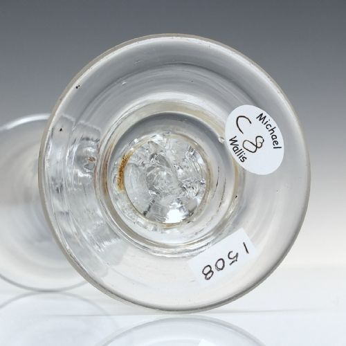 GEORGIAN COMPOSITE WINE GLASS C1750 - ADDITIONAL PHOTO 1
