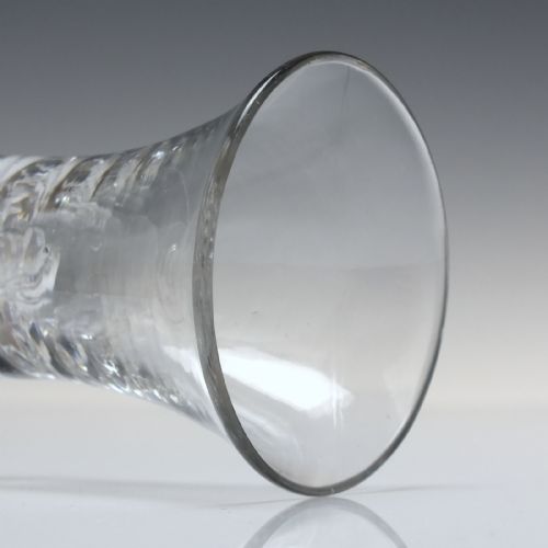 GEORGIAN COMPOSITE WINE GLASS C1750 - ADDITIONAL PHOTO 2