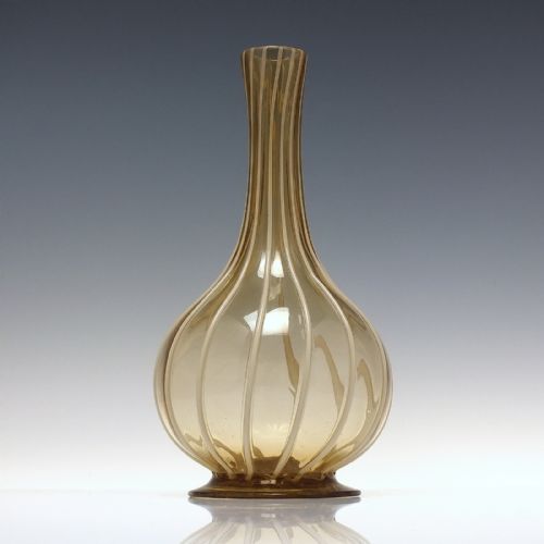 19TH CENTURY VENETIAN GLASS SERVING BOTTLE OR WINE CARAFE C18701900 - ADDITIONAL PHOTO 3