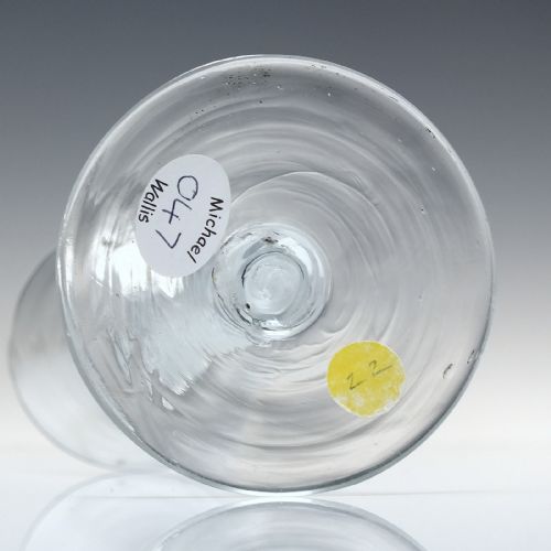 18TH CENTURY SINGLE SERIES OPAQUE TWIST WINE GLASS C1760 - ADDITIONAL PHOTO 1