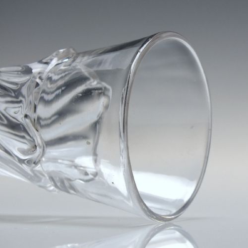 RARE DRAM SIZE 18TH CENTURY WRYTHEN FLAMI ALE GLASS C1750 - ADDITIONAL PHOTO 2
