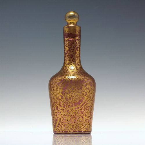 RARE 18TH CENTURY FACON DE BOHEME SPIRIT DECANTER C1790 - ADDITIONAL PHOTO 4