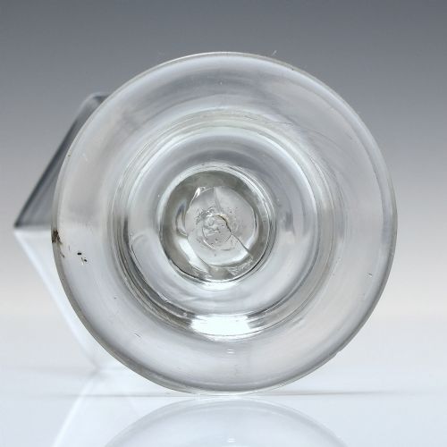 18TH CENTURY HEXAGONAL BOWL JELLY GLASS C1750 - ADDITIONAL PHOTO 1