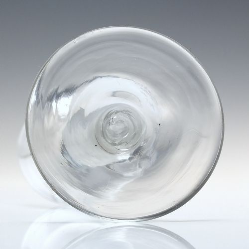 GEORGIAN OPAQUE TWIST WINE GLASS C1760 - ADDITIONAL PHOTO 1