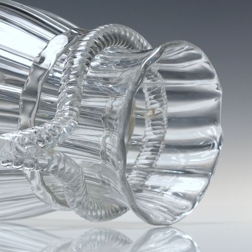 RARE ARTS CRAFTS THOMAS WEBB GLASS WATER JUG PATTERN NUMBER 9816 C1880 - ADDITIONAL PHOTO 2
