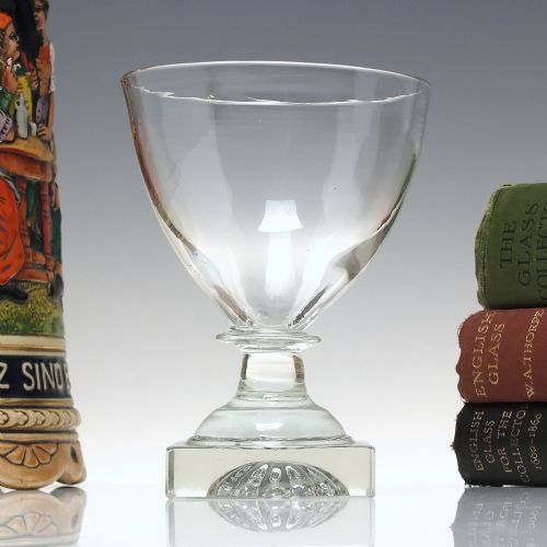 georgian lemon squeezer glass rummer c1800 - CATEGORY: ANTIQUE GLASS - DATED 1800
