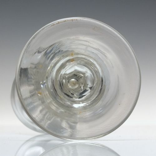 EARLY 19TH CENTURY DECEPTIVE BOWL ALE GLASS C1830 - ADDITIONAL PHOTO 1