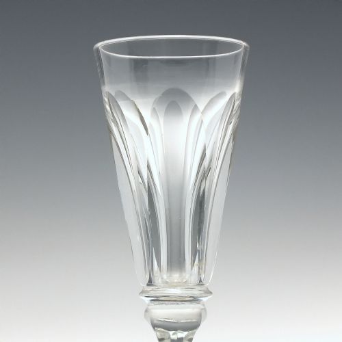 EARLY 19TH CENTURY DECEPTIVE BOWL ALE GLASS C1830 - ADDITIONAL PHOTO 3