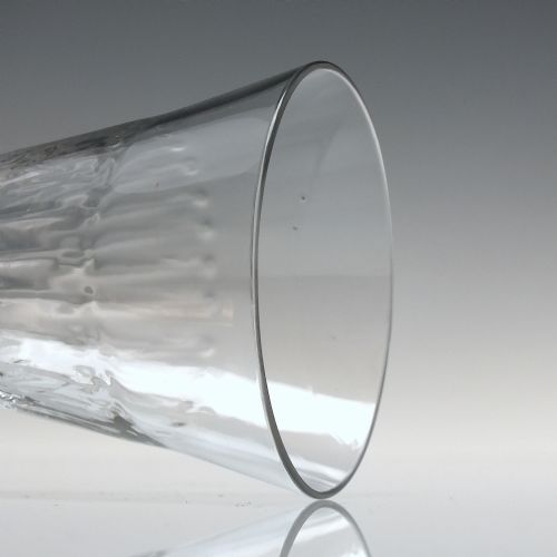 18TH CENTURY KNOPPED AIR TWIST WINE GLASS C1750 - ADDITIONAL PHOTO 2