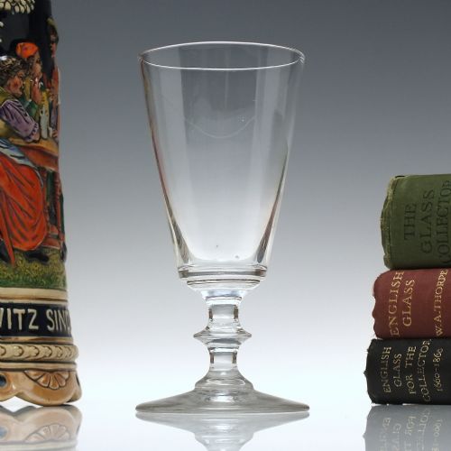 antique georgian ale glass c1810 - CATEGORY: ANTIQUE GLASS - DATED 1800