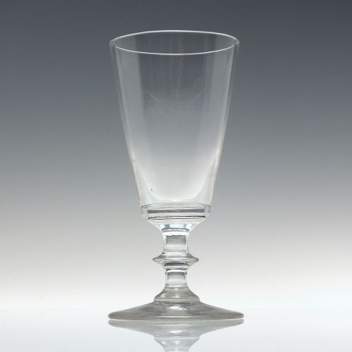 ANTIQUE GEORGIAN ALE GLASS C1810 - ADDITIONAL PHOTO 1
