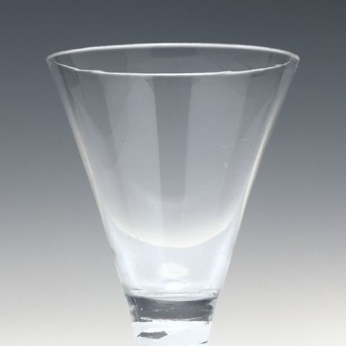 ANTIQUE GEORGIAN OPAQUE TWIST FIRING GLASS C1760 - ADDITIONAL PHOTO 3