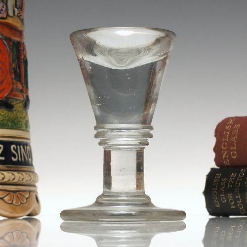 Victorian Penny Lick Glass C1880