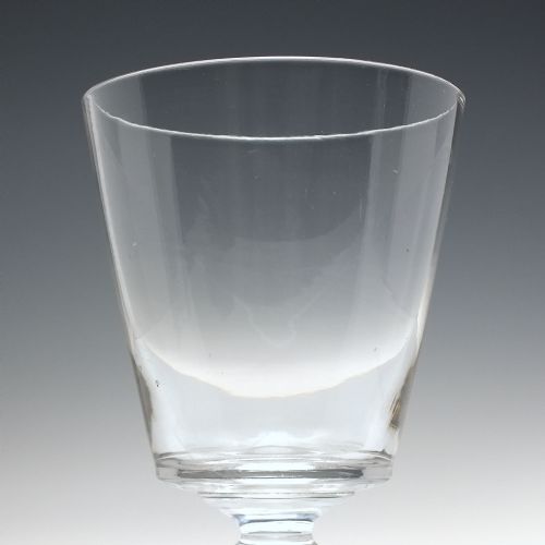 LARGE 19TH CENTURY BUCKET BOWL GEORGIAN GLASS RUMMER C1820 - ADDITIONAL PHOTO 2