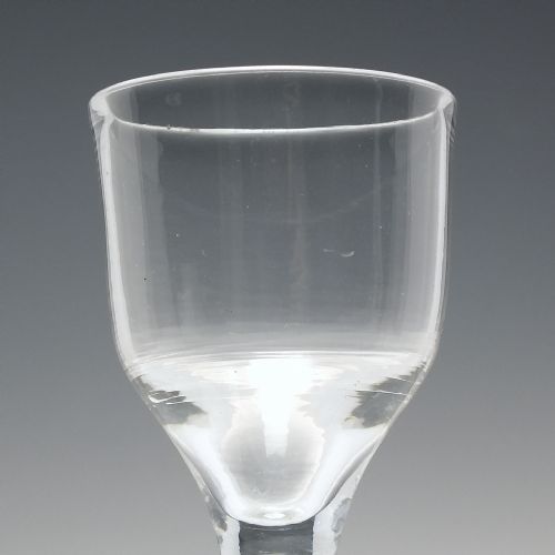 ANTIQUE GEORGIAN MIXED TWIST WINE GLASS C1760 - ADDITIONAL PHOTO 4