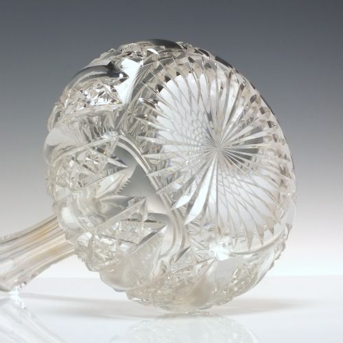 EXCEPTIONAL RARE PAIR OF ALDERMAN COPELAND GLASS DECANTERS C1865 - ADDITIONAL PHOTO 4