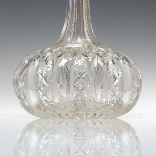EXCEPTIONAL RARE PAIR OF ALDERMAN COPELAND GLASS DECANTERS C1865 - ADDITIONAL PHOTO 5