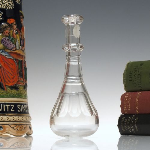 georgian glass toddy lifter c1820 - CATEGORY: ANTIQUE GLASS - DATED 1800