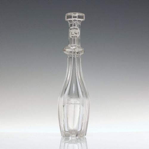 GEORGIAN ENGRAVED GLASS TODDY LIFTER C1820 - ADDITIONAL PHOTO 1