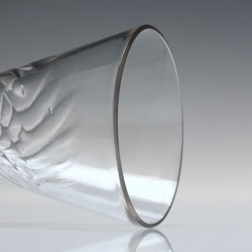 18TH CENTURY GEORGIAN WRYTHEN ALE GLASS C1770 - ADDITIONAL PHOTO 3