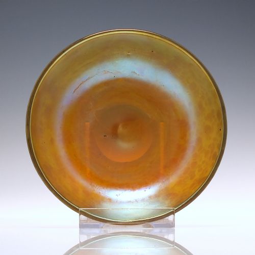 SIX LOETZ IRIDESCENT CANDIA PAPILLON GLASS BOWLS C1905 - ADDITIONAL PHOTO 3