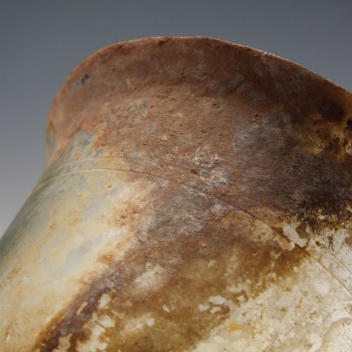 ROMAN GLASS BEAKER WITH WHEEL CUT BANDS 1ST 2ND CENTURY CE - ADDITIONAL PHOTO 4