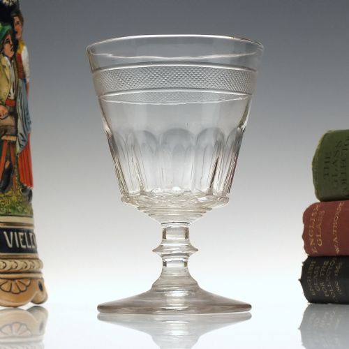 georgian 19th century bucket bowl glass rummers c1820 - CATEGORY: ANTIQUE GLASS - DATED 1800
