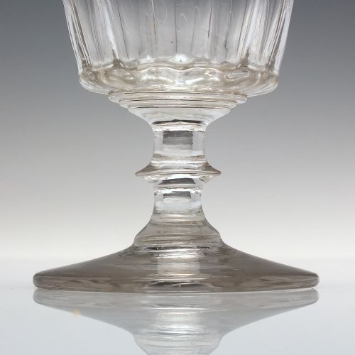 GEORGIAN 19TH CENTURY BUCKET BOWL GLASS RUMMERS C1820 - ADDITIONAL PHOTO 2