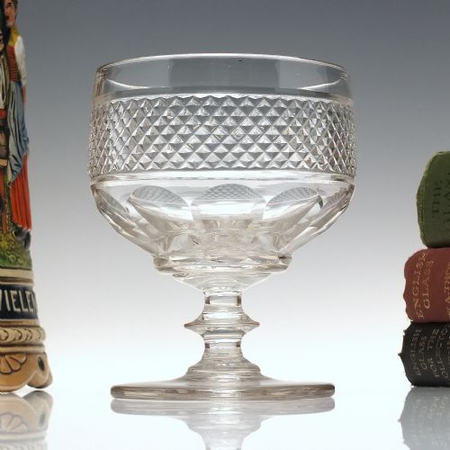 19th century anglo irish glass rummer c1830 - CATEGORY: ANTIQUE GLASS - DATED 1850