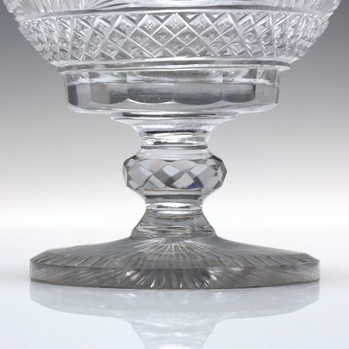 RARE 19TH CENTURY ANGLO IRISH GLASS RUMMER C1830 - ADDITIONAL PHOTO 2