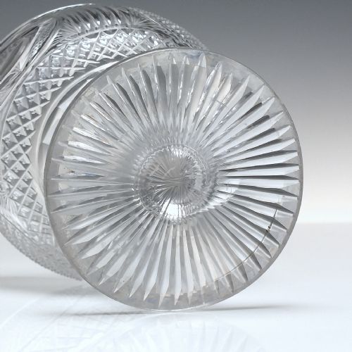 RARE 19TH CENTURY ANGLO IRISH GLASS RUMMER C1830 - ADDITIONAL PHOTO 7