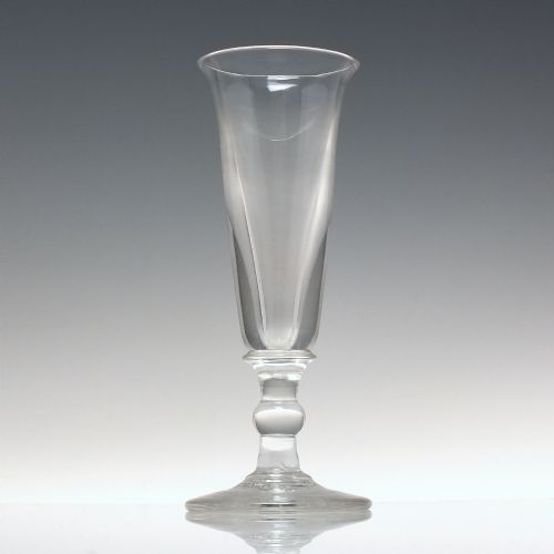 19TH CENTURY DECEPTIVE ALE GLASS C1810 - ADDITIONAL PHOTO 1