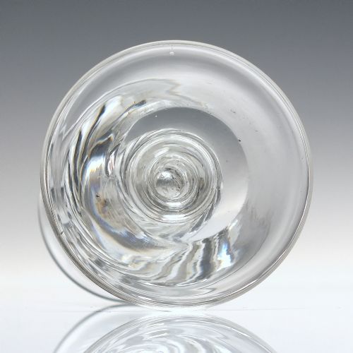 PAIR GEORGIAN GADROONED THISTLE DRAM GLASSES C1820 - ADDITIONAL PHOTO 5
