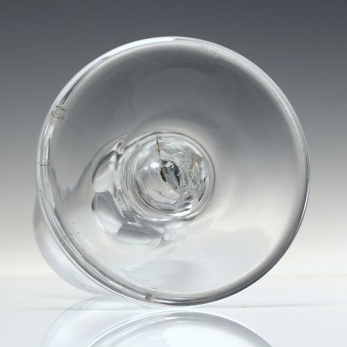 FACET CUT GEORGIAN FIRING GLASS C1780 - ADDITIONAL PHOTO 5