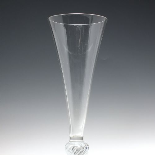 TALL VICTORIAN AIR TWIST CHAMPAGNE FLUTE C1900 - ADDITIONAL PHOTO 2