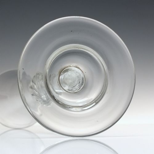 TALL VICTORIAN AIR TWIST CHAMPAGNE FLUTE C1900 - ADDITIONAL PHOTO 5