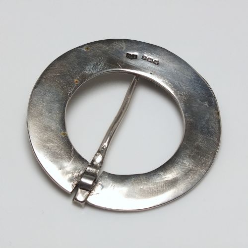 ANTIQUE SILVER CELTIC KILT PIN C1922 - ADDITIONAL PHOTO 2