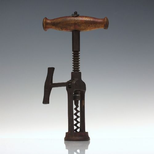 victorian rack and pinion corkscrew c1880 - CATEGORY: ANTIQUE MISCELLANEOUS - DATED 1880